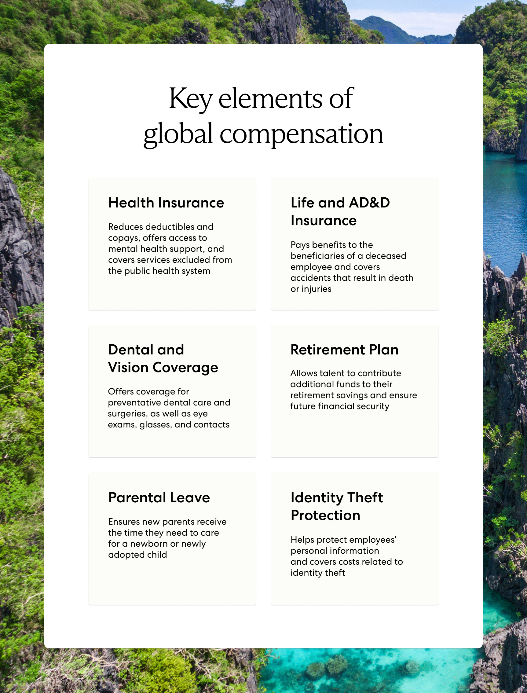 6 benefits examples